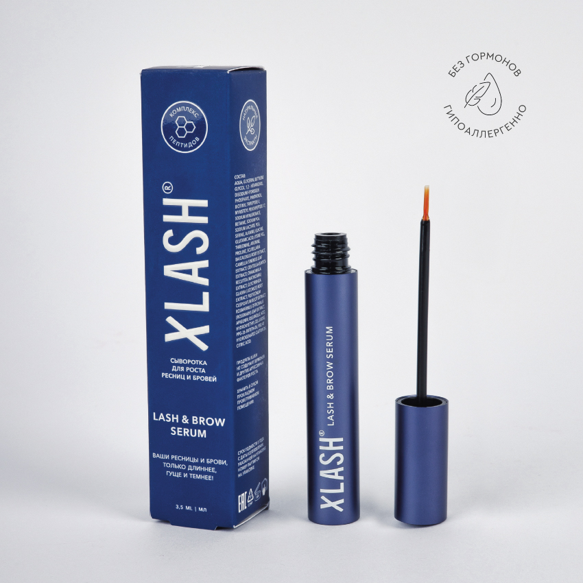 Сыворотка для роста ресниц XLASH Lash & Brow Serum 3,5 мл